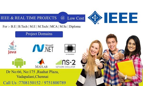 Best IEEE Final Year Project Centers In Nagapattinam